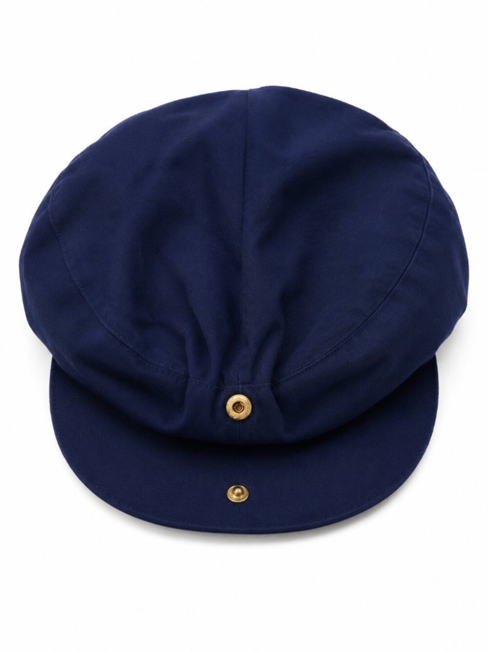 Navy Blue Newsboy Flat Cap Men's Casual Hat